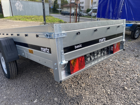 Przyczepa MARTZ BASIC 264 KIPP wym. 264x126x30 Przyczepa MARTZ BASIC 264 KIPP wym. 264x126x30
