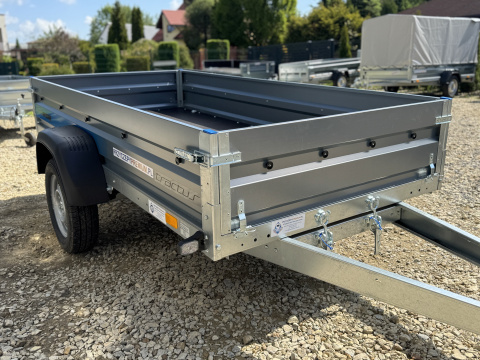 Przyczepa FARO TRACTUS FLEX-MULTI 263x125 RESOR + UCHYŁ Przyczepa FARO TRACTUS FLEX-MULTI 263x125 RESOR + UCHYŁ