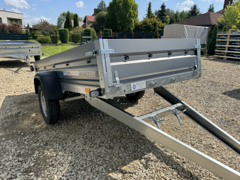 Przyczepa FARO TRACTUS FLEX-MULTI 263x125 RESOR + UCHYŁ Przyczepa FARO TRACTUS FLEX-MULTI 263x125 RESOR + UCHYŁ
