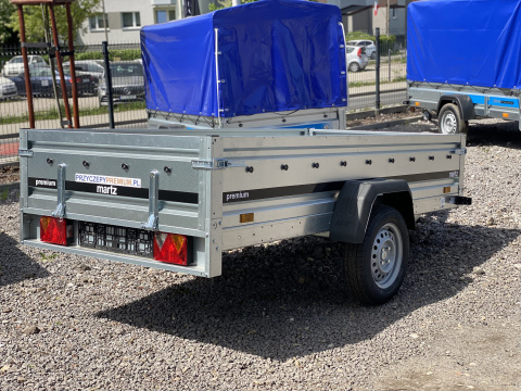 Przyczepa MARTZ MAXI 264 wym. 264x126x40 uchylna Przyczepa MARTZ MAXI 264 wym. 264x126x40 uchylna