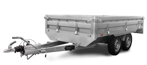 Przyczepa hamowana ZASŁAW HL300T 300x150x35 cm Tandem