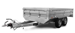 Przyczepa hamowana ZASŁAW HL330TH 330x180x35 cm Tandem