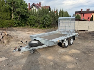 Przyczepa pod minikoparkę FRACHT STRONG 300x150 2700kg