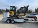 ZASŁAW MK350TH Przyczepa pod minikoparkę 3500kg