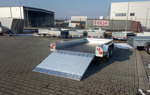 ZASŁAW MK350TH Przyczepa pod minikoparkę 3500kg ZASŁAW MK350TH Przyczepa pod minikoparkę 3500kg