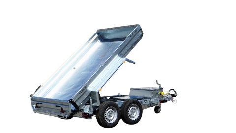 ZASŁAW WT350TH 270x177 3500kg Wywrot + Pod Minikoparkę