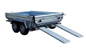 ZASŁAW WT350TH 270x177 3500kg Wywrot + Pod Minikoparkę