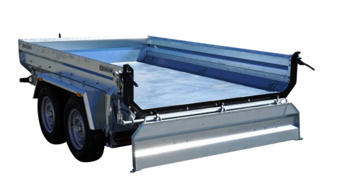 ZASŁAW WT350TH 270x177 3500kg Wywrot + Pod Minikoparkę